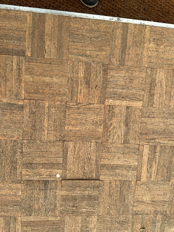 Secondhand 12' x 18' Wood Parquet Dance Floor