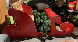 Secondhand 3m Santa Sleigh Prop For Sale