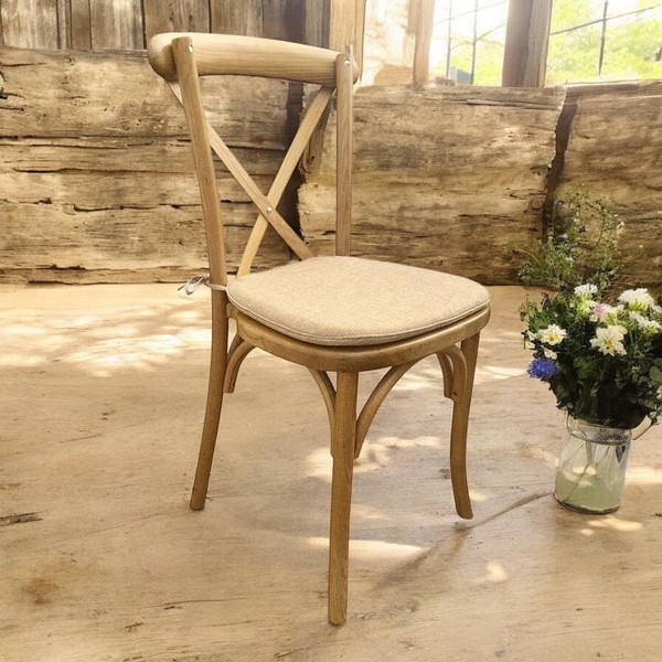 Indoor Outdoor Wedding Cross Back Chairs