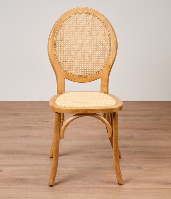 90x Rattan Dining Chairs For Sale