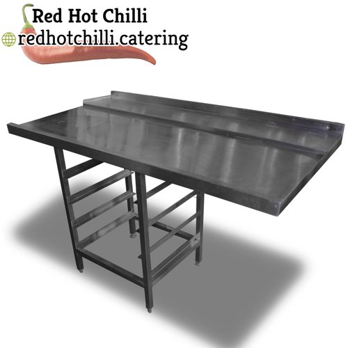 1.6m Stainless Steel Dishwasher Table  (Ref: 1832) 1.6m Stainless Steel Dishwasher Table  (Ref: 1832)