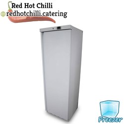 White Dixell Upright Freezer