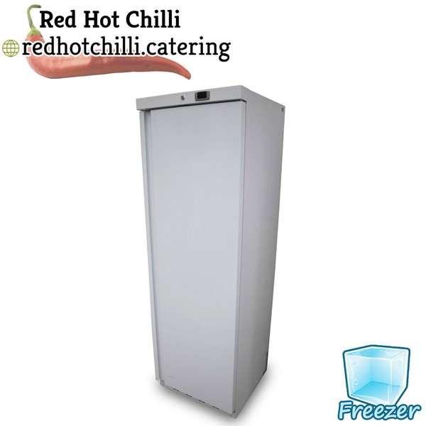 White Dixell Upright Freezer