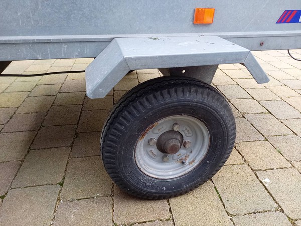 Unbaked trailer tyres