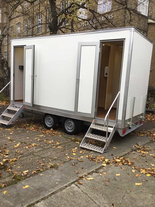 New 2+1 Recirculating Mobile Toilet Unit For Sale