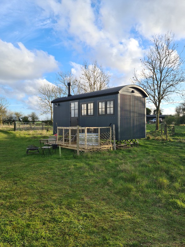 Ex Glamping Site Greendown Shepherd's Hut for sale