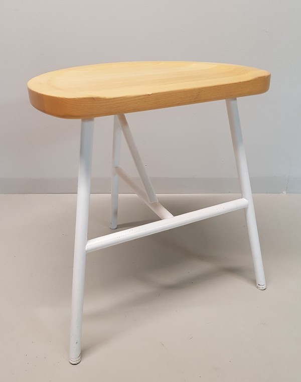 Secondhand 22x Metal And Wood Stools For Sale