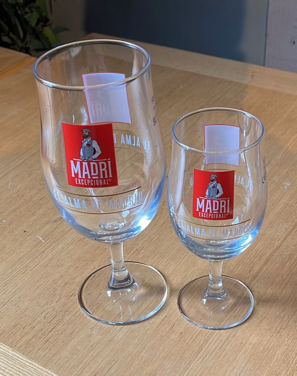 Madri Beer Glasses