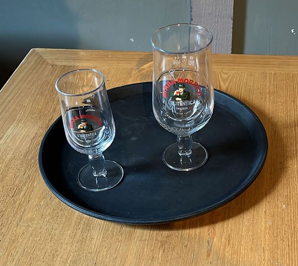 Moretti Beer Glasses for sale