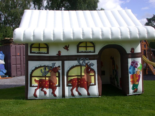 Secondhand 16ft x 12ft Inflatable Santa's Grotto For Sale