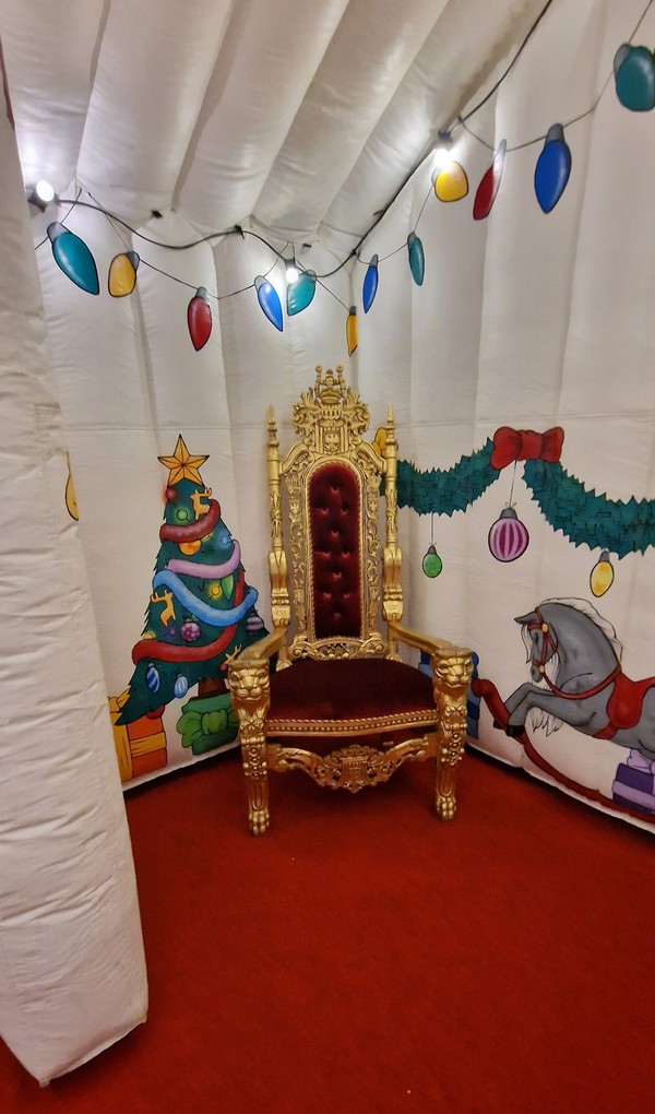 Secondhand Large Inflatable Christmas Grotto For Sale