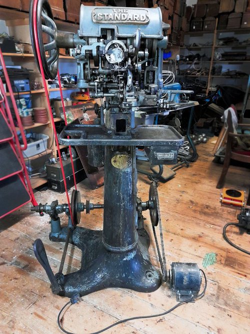 The Standard Goodyear Outsole Stitching machine The Standard Goodyear Outsole Stitching machine