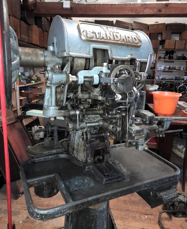 The standard Goodyear sewing machine