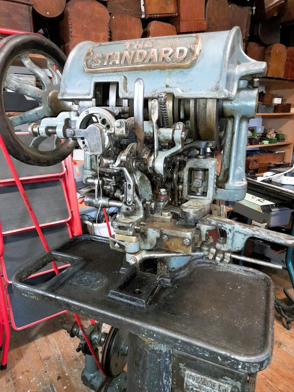 The standard Goodyear stitching machine