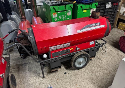 Secondhand Thermobile Heater ITA 45 With Forklift Kit For Sale Secondhand Thermobile Heater ITA 45 With Forklift Kit For Sale