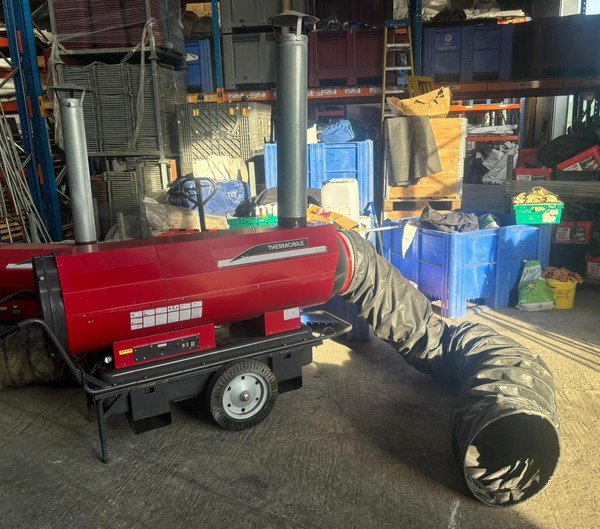 Thermobile Heater ITA 45 With Forklift Kit For Sale