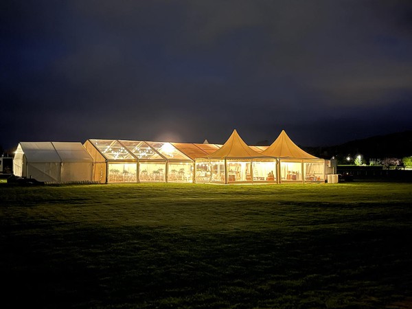 12m x 18m Clearspan Marquee