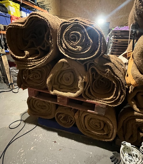 18x 12m x 2m Coir Matting For Sale