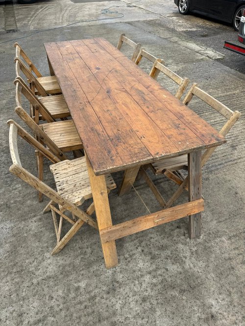 Second hand wooden garden chairs new arrivals