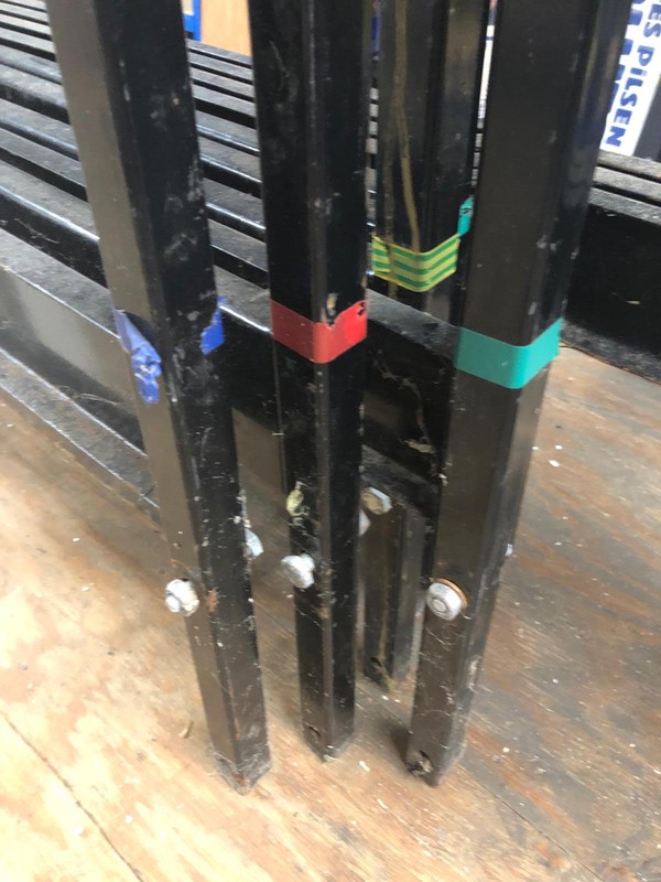 Buy Used Stage Hand Rails
