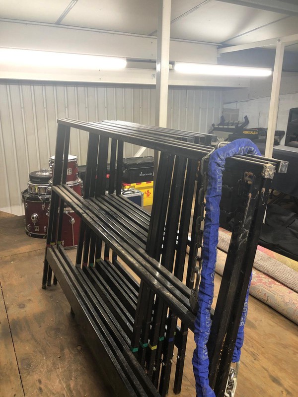 Second hand Stage Hand Rails