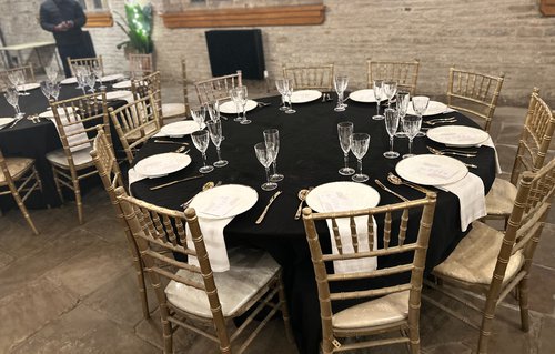 Secondhand Chairs and Tables Chiavari and Camelot Banqueting Chairs