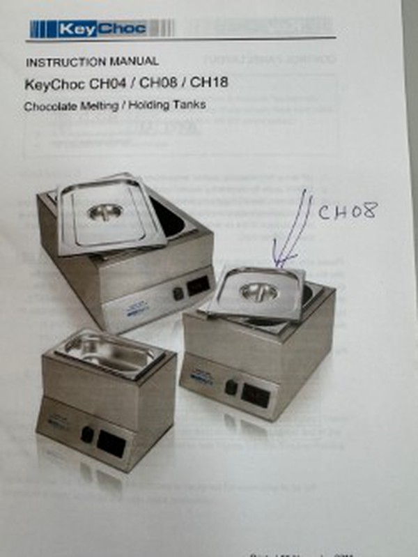 CH08 Keychoc Melting/Holding Tank For Sale