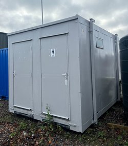 Secondhand Used 2+1 Jackleg Toilet Block For Sale