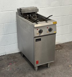 Secondhand Used Falcon Electric Double Tank Fryer For Sale