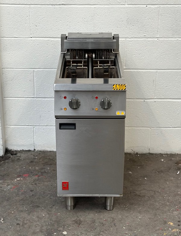 Used Falcon Electric Double Tank Fryer For Sale