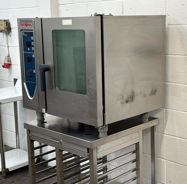 Secondhand Rational 6 Grid Electric Combi Oven For Sale