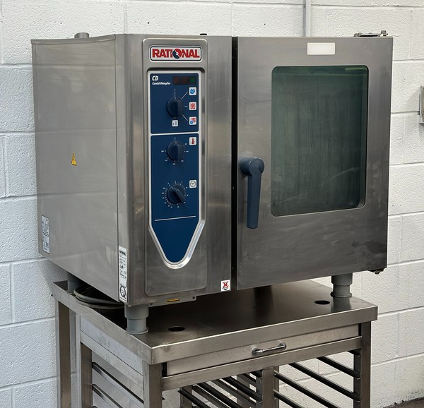 Used Rational 6 Grid Electric Combi Oven For Sale