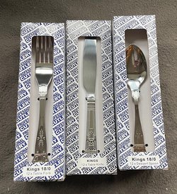 5x 288 Pieces Kings Catering Cutlery 18/0 For Sale