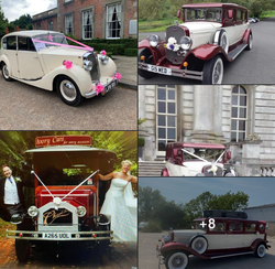 Four wedding cars for sale