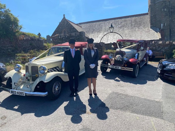 For sale Vintage wedding cars