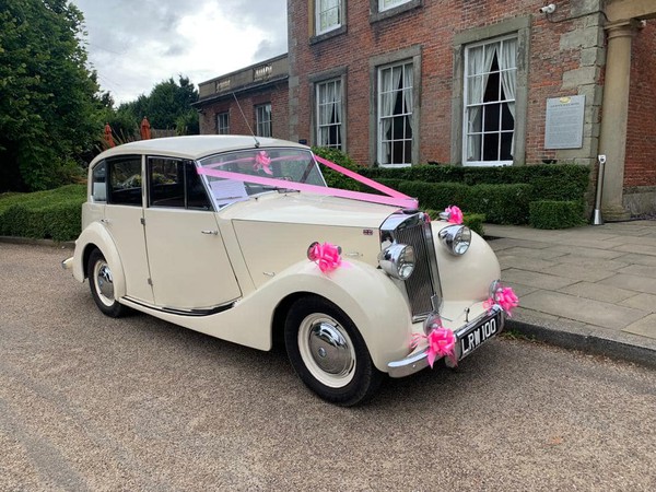 Triumph Renown 1950's wedding car