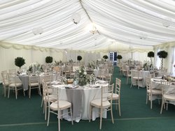 Wedding marquee for sale with lining