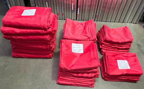 Secondhand Used Polyline Fabric Various Lengths 3m Wide For Sale Secondhand Used Polyline Fabric Various Lengths 3m Wide For Sale