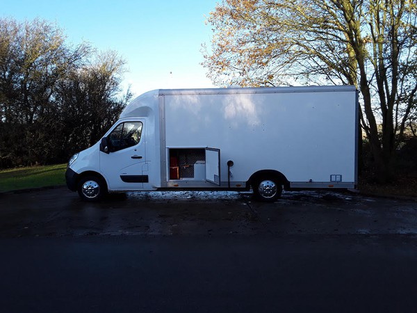 side access to Mobile Catering Van