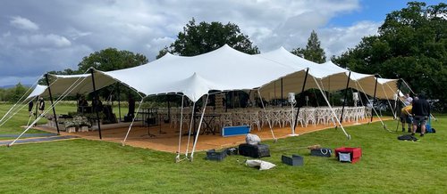 Second hand stretch tent for sale hotsell