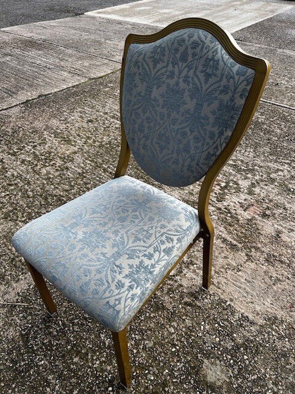 Shield back Metal Banqueting chairs