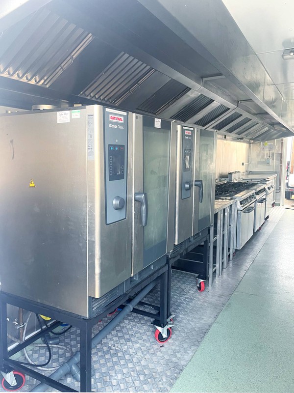 28ft Mobile Food Production Kitchen Unit