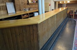 Secondhand 5m Bar Front And Back Counter For Sale