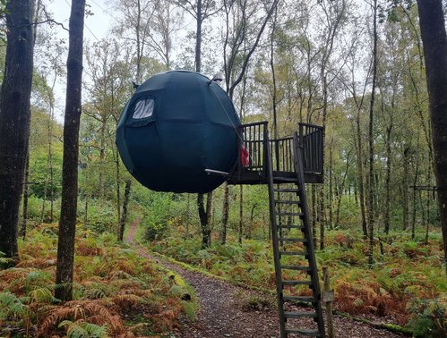 Secondhand 2x Tree Tent Glamping Pod For Sale Secondhand 2x Tree Tent Glamping Pod For Sale