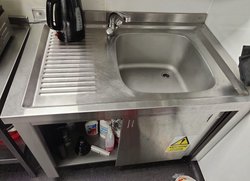 Stainless Steel Sink With Cupboard For Sale