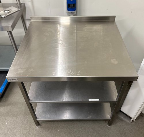 Parry Stainless Wall Table For Sale Parry Stainless Wall Table For Sale