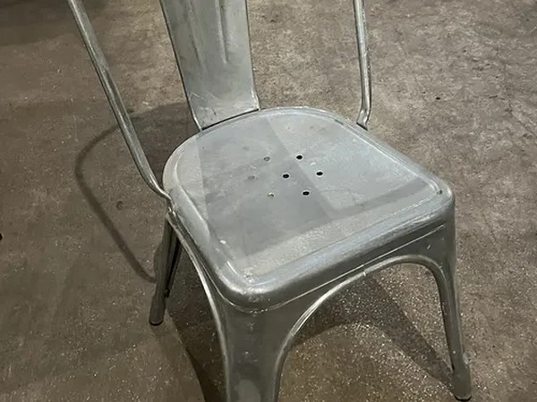 Secondhand 39x Tolix Style Metal Chair