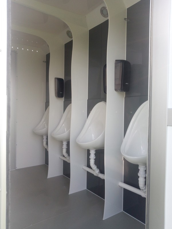 Buy New - High Capacity 10 Bay + Urinal Toilet Trailer