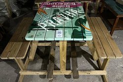 Secondhand Garden Poser Table 4 Seater For Sale