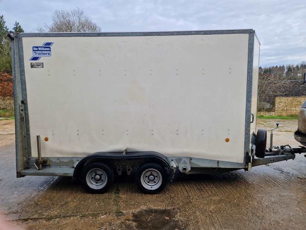 Swlling Ifor Williams BV126G Box trailer